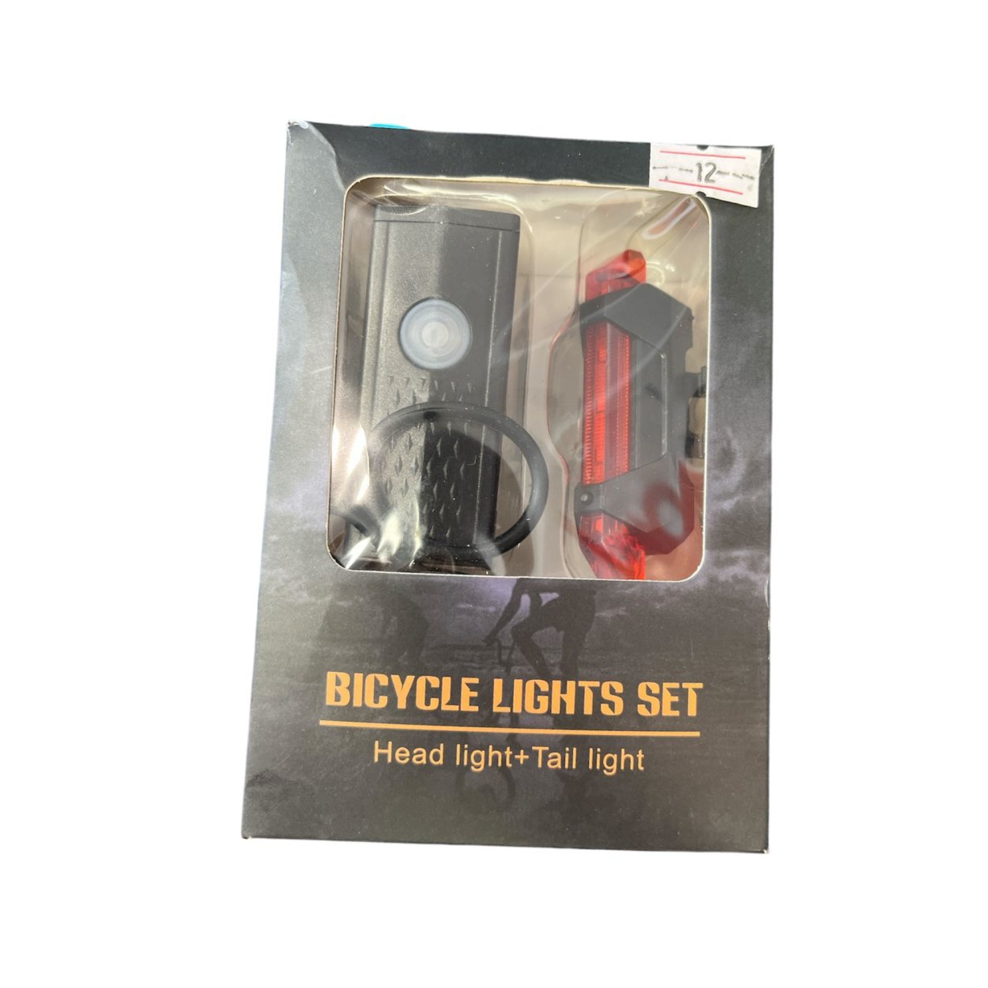 Set De Luz Led Delantera Y Trasera Para Bici Recargable Usb
