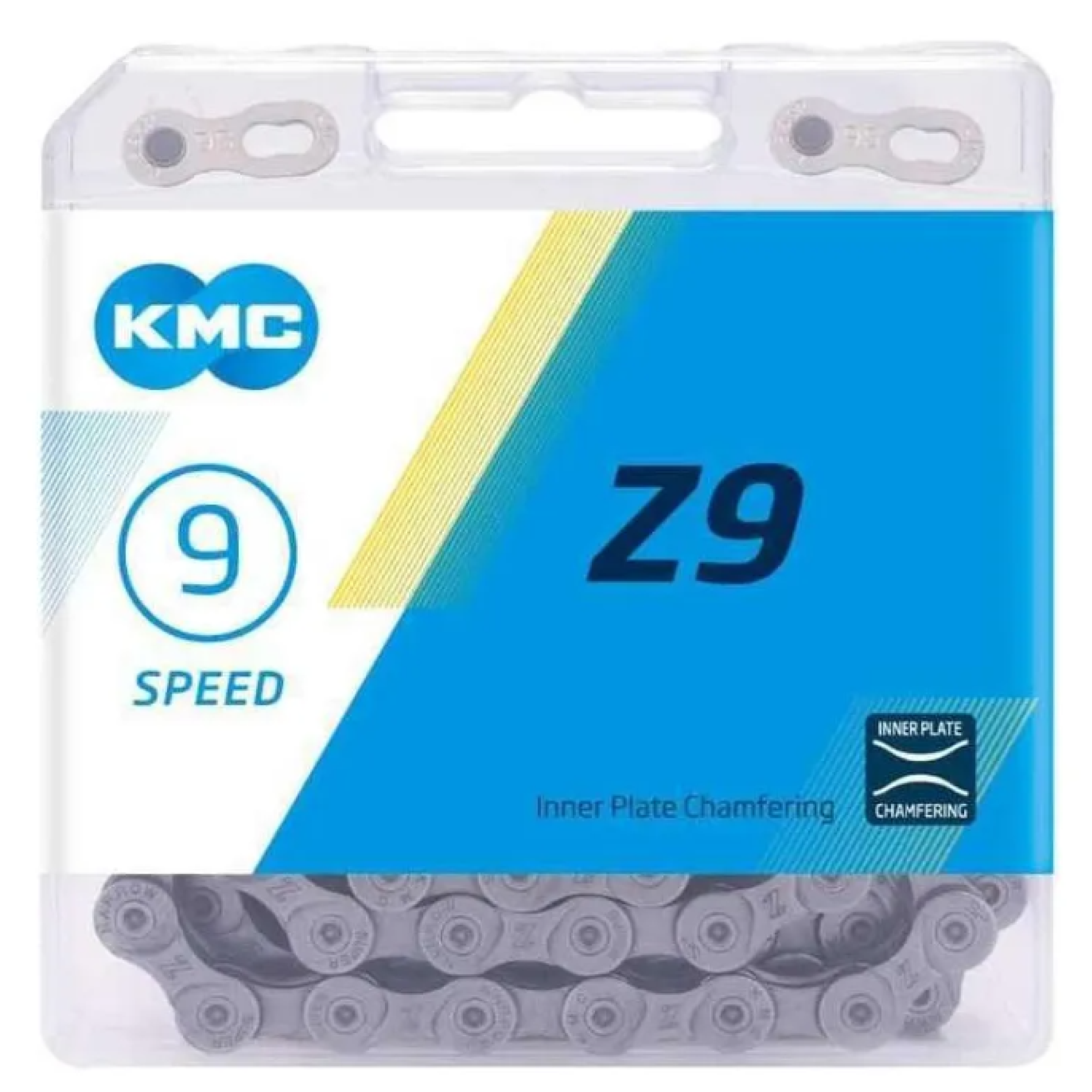 Cadena Kmc Z9 Bicicleta 9 V Ruta Mtb Montaña Gravel 