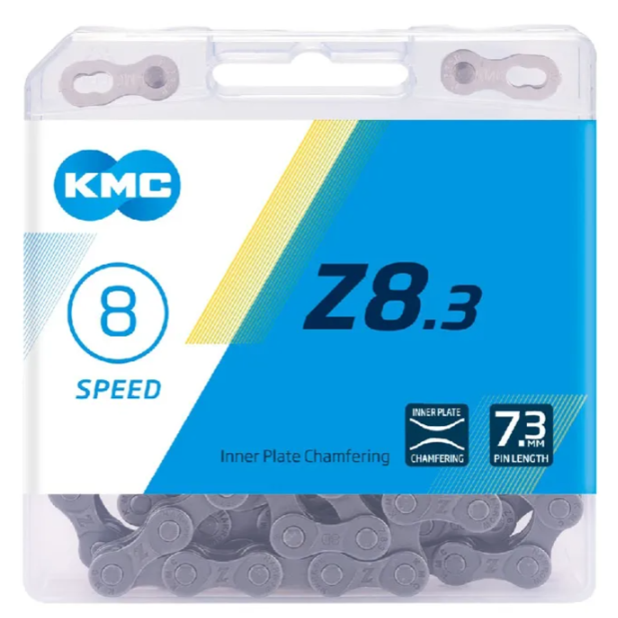 Cadena Kmc Z8 Bicicleta 8 V Ruta Mtb Montaña Gravel 