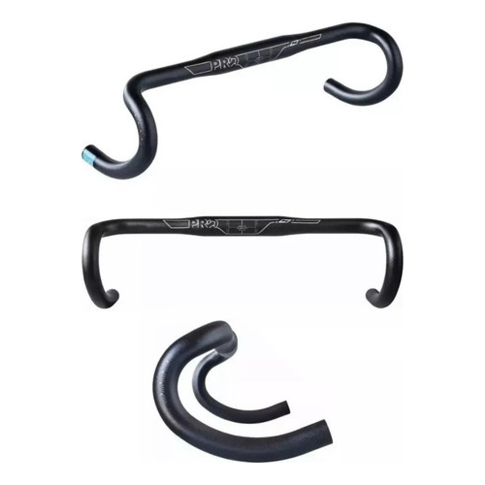 Manillar Bicicleta Ruta Pro Lt Compact Aluminio